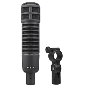 EV RE20-BLACK Professional Broadcast Announcer Voiceover Mic EV RE20-BLACK Professional Broadcast Announcer Voiceover Mic