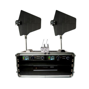 VOCOPRO BENCHMARK-DUAL-BP Tour Grade Lavalier Wireless System with Directional Antennas VOCOPRO BENCHMARK-DUAL-BP Tour Grade Lavalier Wireless System with Directional Antennas