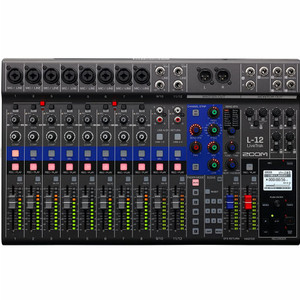ZOOM LIVETRAK L-12 LCD Live Recording FX Digital Mixer ZOOM LIVETRAK L-12 LCD Live Recording FX Digital Mixer