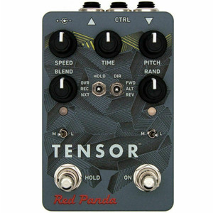 RED PANDA TENSOR Real Time USB MIDI Looping / Overdub / Slice / Reverse FX Pedal RED PANDA TENSOR Real Time USB MIDI Looping / Overdub / Slice / Reverse FX Pedal