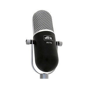 HEIL PR-77D Black Deco Series Broadcast/Podcast Microphone HEIL PR-77D Black Deco Series Broadcast/Podcast Microphone
