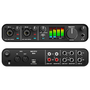 MOTU M4 4x4 USB-C Audio Interface MOTU M4 4x4 USB-C Audio Interface