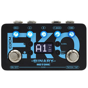 HOTONE BINARY EKO CDCM Delay Guitar USB FX Pedal HOTONE BINARY EKO CDCM Delay Guitar USB FX Pedal