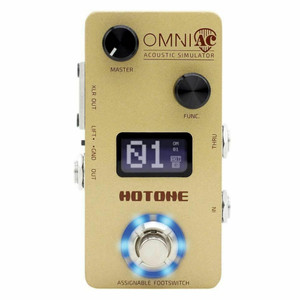 HOTONE OMNI AC Acoustic Simulator Guitar FX Pedal HOTONE OMNI AC Acoustic Simulator Guitar FX Pedal