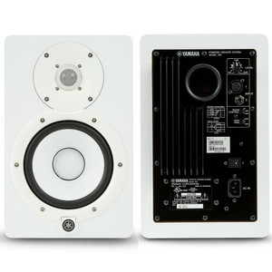 YAMAHA HS7W White Active 190w 6.5" Nearfield Studio Reference Monitor Pair YAMAHA HS7W White Active 190w 6.5" Nearfield Studio Reference Monitor Pair