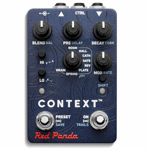 RED PANDA CONTEXT 2 Granular Reverb FX Pedal