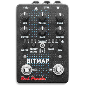 RED PANDA BITMAP 2 Fractional Bit Reduction / Modulation FX Pedal RED PANDA BITMAP 2 Fractional Bit Reduction / Modulation FX Pedal