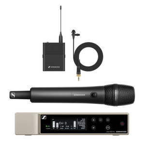 SENNHEISER EW-D ME2/835-S Digital Evolution Handheld & Lavalier Wireless Mic System SENNHEISER EW-D ME2/835-S Digital Evolution Handheld & Lavalier Wireless Mic System