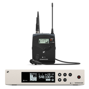 SENNHEISER EW 100 G4-ME4 Evolution Lavalier Wireless Rackmount System with Built-in EQ SENNHEISER EW 100 G4-ME4 Evolution Lavalier Wireless Rackmount System with Built-in EQ