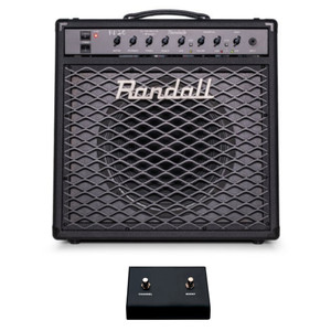 RANDALL RD20-112 Diavlo 2-Channel 20 Watt Guitar Tube Combo Amplifier with Pedal