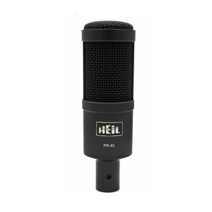 HEIL PR-40 BLACK Dynamic Large Diaphragm Podcast Studio Microphone HEIL PR-40 BLACK Dynamic Large Diaphragm Podcast Studio Microphone