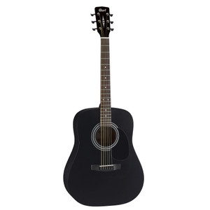 CORT AD810BKS Standard Series Black Satin Dreadnought Guitar 