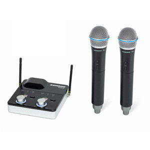 SAMSON CONCERT 288M Dual-Channel Wireless Handheld Mic System 