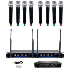 VOCOPRO USB-ACAPELLA-8 USB-MC / Digital Handheld Wireless Microphone System VOCOPRO USB-ACAPELLA-8 USB-MC / Digital Handheld Wireless Microphone System