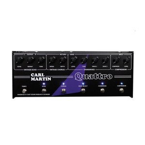 CARL MARTIN QUATTRO 4 East Sound Research Popular FX in One Pedal CARL MARTIN QUATTRO 4 East Sound Research Popular FX in One Pedal