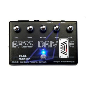 CARL MARTIN BASSDRIVE East Sound Research Tube Preamp Pedal  CARL MARTIN BASSDRIVE East Sound Research Tube Preamp Pedal