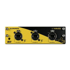 ALLEN & HEATH M-DL-WAVES3-A 128 x 128 Channel dLive Network Interface Card ALLEN & HEATH M-DL-WAVES3-A 128 x 128 Channel dLive Network Interface Card