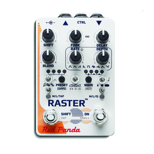 RED PANDA RASTER 2 Digital Delay Pitch-Shifting FX Pedal RED PANDA RASTER 2 Digital Delay Pitch-Shifting FX Pedal