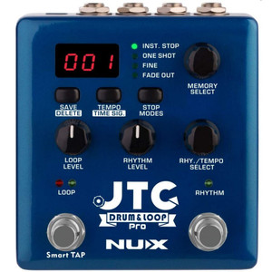 NUX JTC PRO NDL-5 Dual Switch Drum / Looper Pedal with 6Hr Recording Capability NUX JTC PRO NDL-5 Dual Switch Drum / Looper Pedal with 6Hr Recording Capability