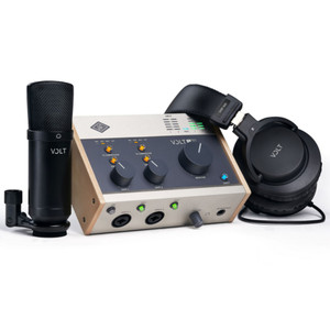UNIVERSAL AUDIO VOLT 276 STUDIO PACK 2-in/2-out USB Audio Interface / Headphones / Microphone / Software 