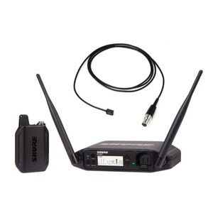 SHURE GLXD14PLUS/93-Z3 Dual Bandwidth Rechargeable Digital Lavalier Wireless Mic System SHURE GLXD14PLUS/93-Z3 Dual Bandwidth Rechargeable Digital Lavalier Wireless Mic System