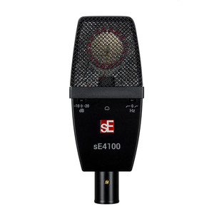 SE ELECTRONICS SE4100 Classic Cardioid Large Diaphragm Condenser Studio Microphone SE ELECTRONICS SE4100 Classic Cardioid Large Diaphragm Condenser Studio Microphone