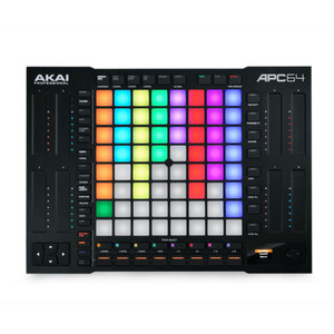 AKAI PROFESSIONAL APC64 Ableton Live Controller with Sequencer and Touchstrips AKAI PROFESSIONAL APC64 Ableton Live Controller with Sequencer and Touchstrips