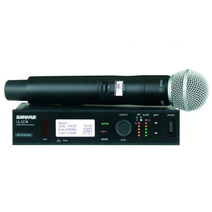 SHURE ULXD4/SM58-G50 Digital Handheld Wireless System SHURE ULXD4/SM58-G50 Digital Handheld Wireless System