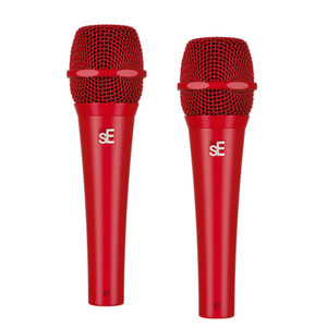 SE ELECTRONICS V7 RED Professional SuperCardioid Live Performance Mic Pair SE ELECTRONICS V7 RED Professional SuperCardioid Live Performance Mic Pair