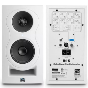 KALI AUDIO IN-5 White 3-Way 320w Total Active Studio Reference Monitor Pair KALI AUDIO IN-5 White 3-Way 320w Total Active Studio Reference Monitor Pair