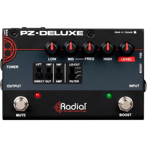 RADIAL ENGINEERING TONEBONE PZ-DELUXE Studio Acoustic Instrument Preamp