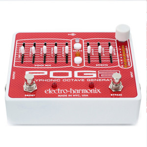 ELECTRO-HARMONIX POG2 Polyphonic Octave Generator Effects Guitar Pedal ELECTRO-HARMONIX POG2 Polyphonic Octave Generator Effects Guitar Pedal