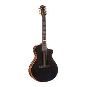 CORT MODERNBLACK Masterpiece Series Dual Side Soundhole Acoustic/Electric Guitar