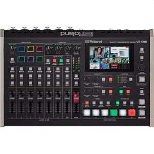 ROLAND VR-6HD Digital Audio Video Streaming Mixer with Touchscreen Display