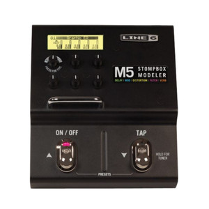 Line 6 M5 Stompbox Modeler Multi FX Guitar Processer MIDI Interface