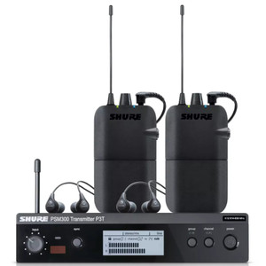SHURE P3TR112TW Dual IEM Personal Wireless In-Ear Rackmount Monitor System