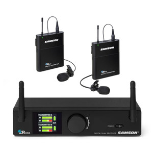 SAMSON CONCERT XD2 Presentation Dual Digital Lavalier Wireless Mic System SAMSON CONCERT XD2 Presentation Dual Digital Lavalier Wireless Mic System