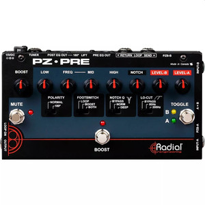 RADIAL ENGINEERING PZ-PRE 2 Channel Acoustic Live & Studio Instrument Preamp RADIAL ENGINEERING PZ-PRE 2 Channel Acoustic Live & Studio Instrument Preamp