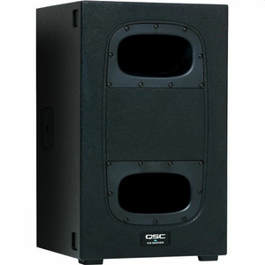 QSC KS112 Active 2000w 12" Subwoofer with Low-Noise Heavy Duty Casters QSC KS112 Active 2000w 12" Subwoofer with Low-Noise Heavy Duty Casters