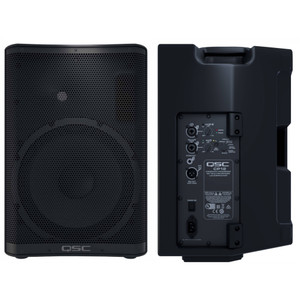 QSC CP12 Active 12" 2000w PA Speaker Pair