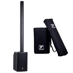 YORKVILLE YXL TOWER10 1550w 3-Way 10" Bluetooth Line Array PA with Gig Bags YORKVILLE YXL TOWER10 1550w 3-Way 10" Bluetooth Line Array PA with Gig Bags