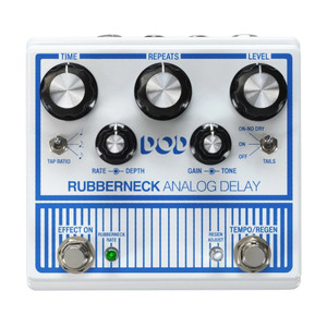 DIGITECH DOD-RUBBERNECK Double Footswitch Guitar Analog Delay FX Pedal