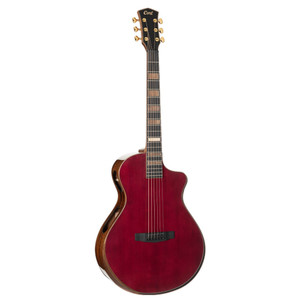 CORT MODERNBURGUNDY Masterpiece Series Dual Side Soundhole Acoustic/Electric Guitar