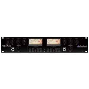 ART PRO MPA-III Rackmount 2 Channel Tube Warmth Mic Preamp
