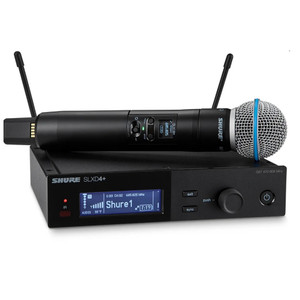 SHURE SLXD24+/B58-G57 Handheld Rackmount Digital Wireless Mic System