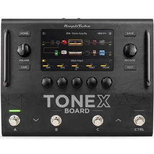 IK MULTIMEDIA TONEX BOARD AI Machine Modeling Guitar FX Pedal with 5" Touchscreen