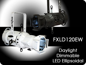 LIGHTRONICS FXLD120EW Dimmable LED Ellipsoidal LIGHTRONICS FXLD120EW Dimmable LED Ellipsoidal