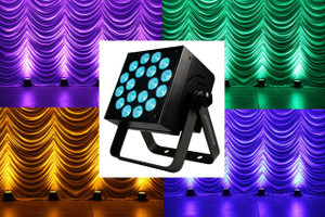 BLIZZARD ROKBOX 5 RGBAW LED Wash Light BLIZZARD ROKBOX 5 RGBAW LED Wash Light