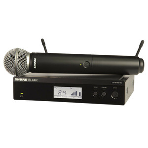 SHURE BLX24R/SM58 Handheld Rackmount Wireless Mic System SHURE BLX24R/SM58 Handheld Rackmount Wireless Mic System