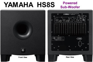 YAMAHA HS8S Compact 8" Active High Power 150w Studio Subwoofer